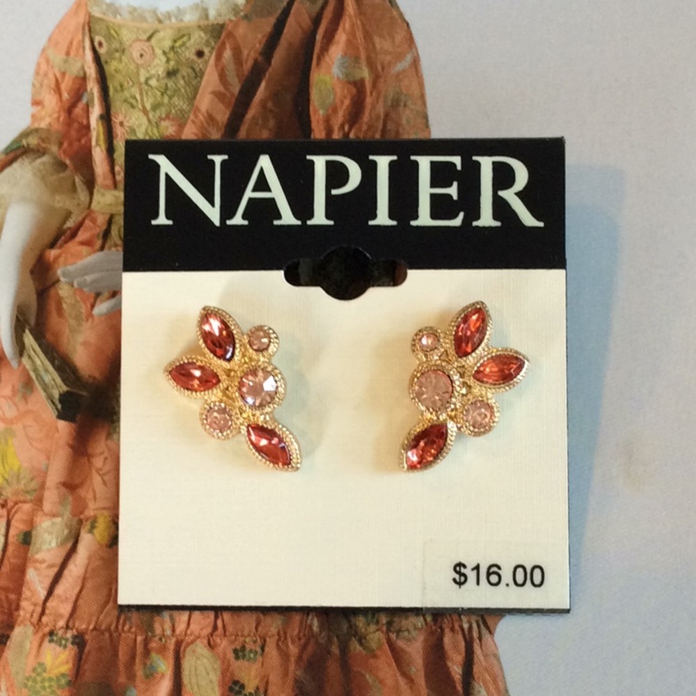 Napier Earrings New with tag